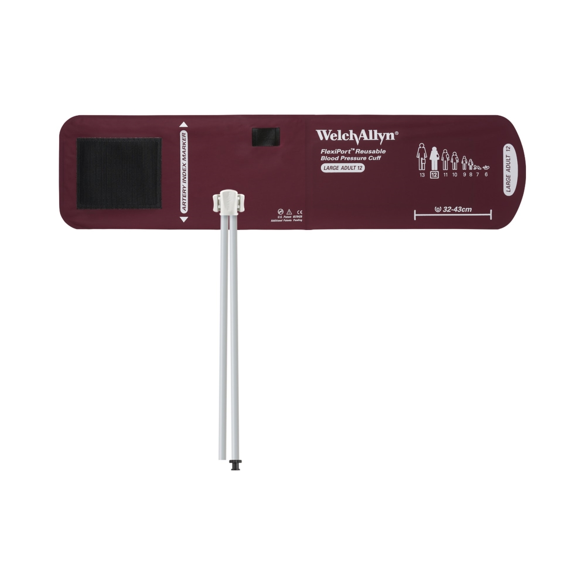 Picture of Welch Allyn 651721-EA Adult Blood Pressure Cuff&#44; Large