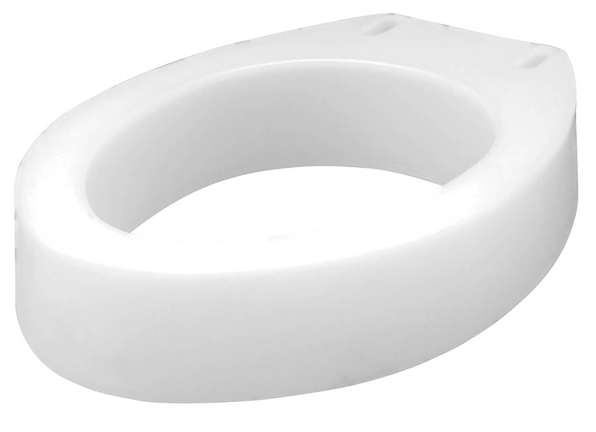 Picture of Apex-Carex 443718-EA 3.5 in. Elongated Raised Toilet Seat&#44; White - Case of 4