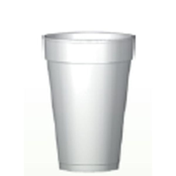 871507-CS 16 oz WinCup White Styrofoam Disposable Drinking Cup, White - Pack of 500 -  BETTERBODY, BE3041391