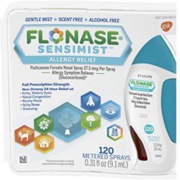 Picture of Flonase Sensimist 1081503-EA 27.5 mcg Allergy Relief