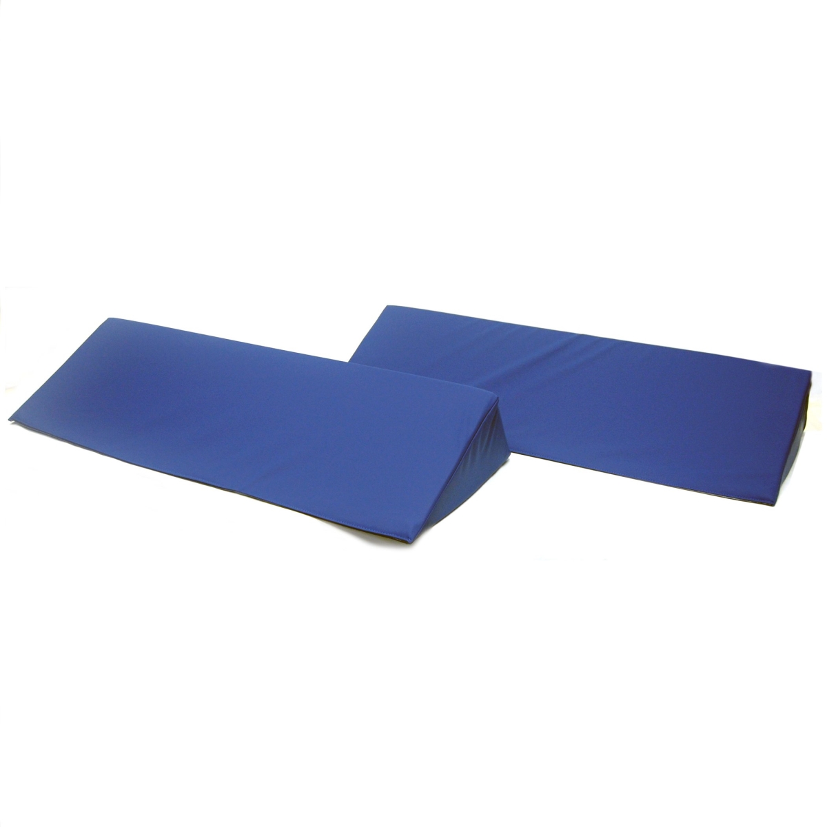 Picture of Skil-Care 580234-PR 24 x 12 x 7 in. Foam Positioning Wedge with Silver Cover&#44; Blue