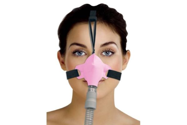 Picture of Circadiance 772931-EA Cpap Advange Sleepwear with Headgear Pink Circad Mask