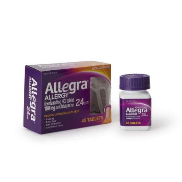 Picture of Allegra 767036-BX 180 mg Allergy Relief Strength Tablet&#44; Pack of 30