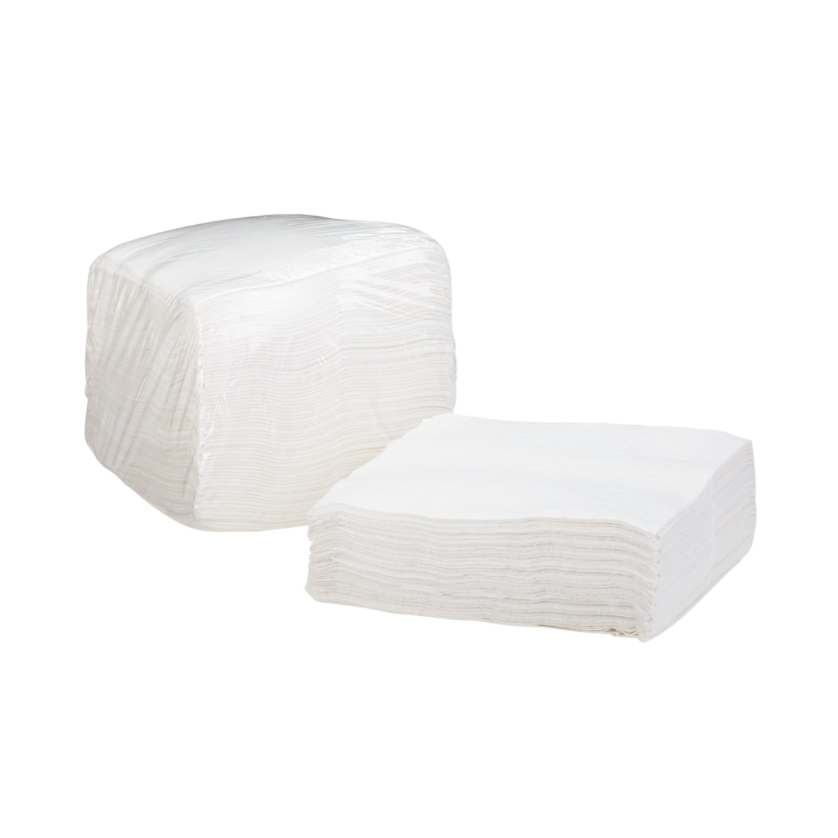 Picture of McKesson 762730-CS 10 x 13 in. White Disposable Disposable Washcloths&#44; White - Pack of 560