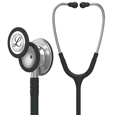 Picture of 3M 957763-EA 27 in. Tube Double-Sided Chestpiece Littmann Classic III Stethoscope, Black