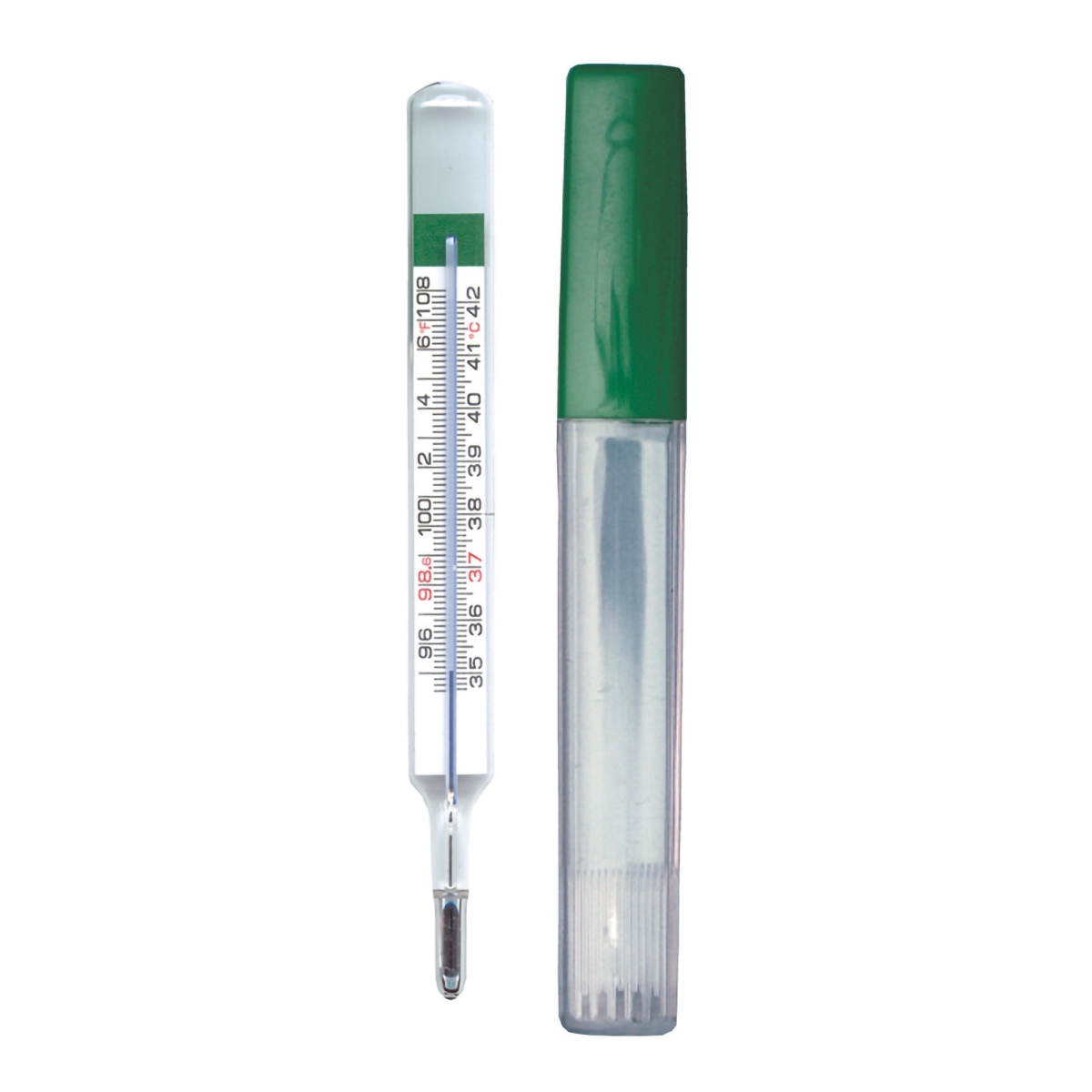 Picture of R.G. Medical Diagnostics 417565-CS Geratherm Oral Thermometer - Pack of 100