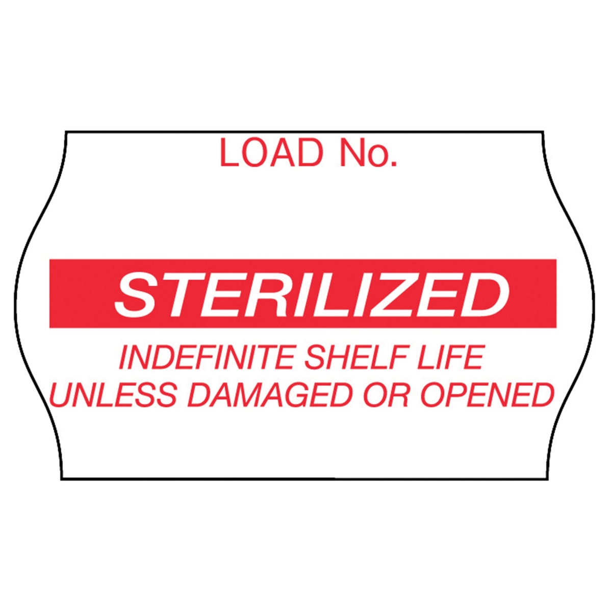 Picture of 3M 232435-RL Comply Sterilization Load Label - 0.62 x 1.12 in. - 1125 per Roll