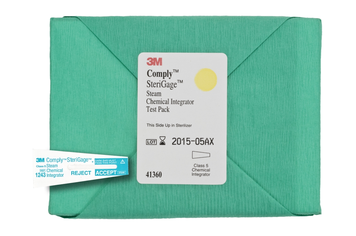 Picture of 3M 540255-CS Attest Sterilization Chemical Integrator Pack - 16 per Box - 4 Box per Case