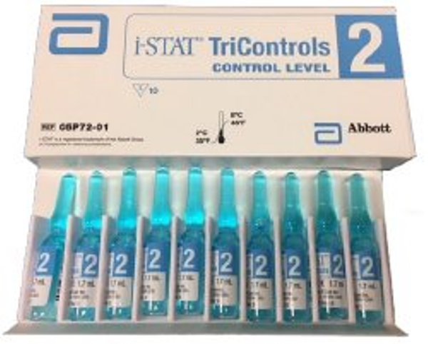 Picture of Abbott 810465-EA i-Stat Tricontrols Control