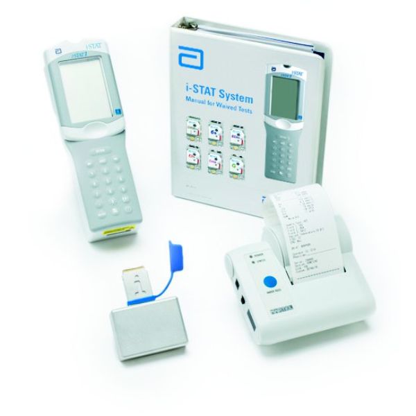 Picture of Abbott Point of Care 581805-BX i-STAT Printer Paper for i-STAT Handheld Blood Analyzer - 6 Roll per Box