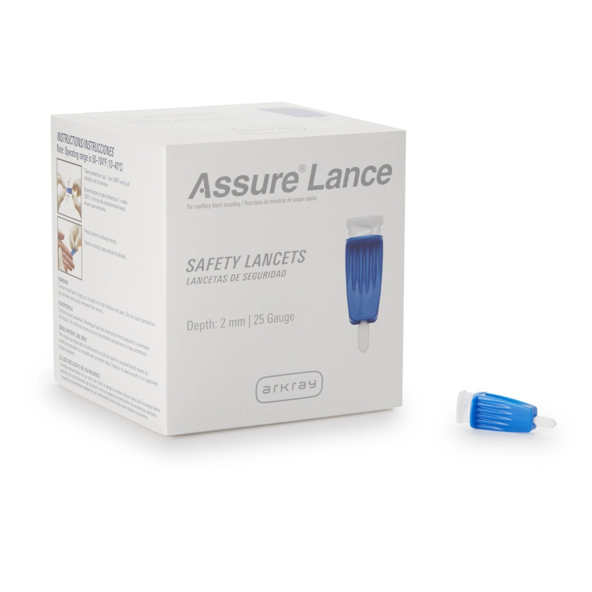 Picture of Assure 671525-CS Safety Lancet - Pack of 48
