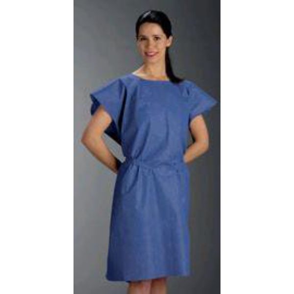 227235-CS Universal Patient Exam Gown, Mauve - One Size Fits Most - Pack of 50 -  Graham Medical Products, 227235_CS