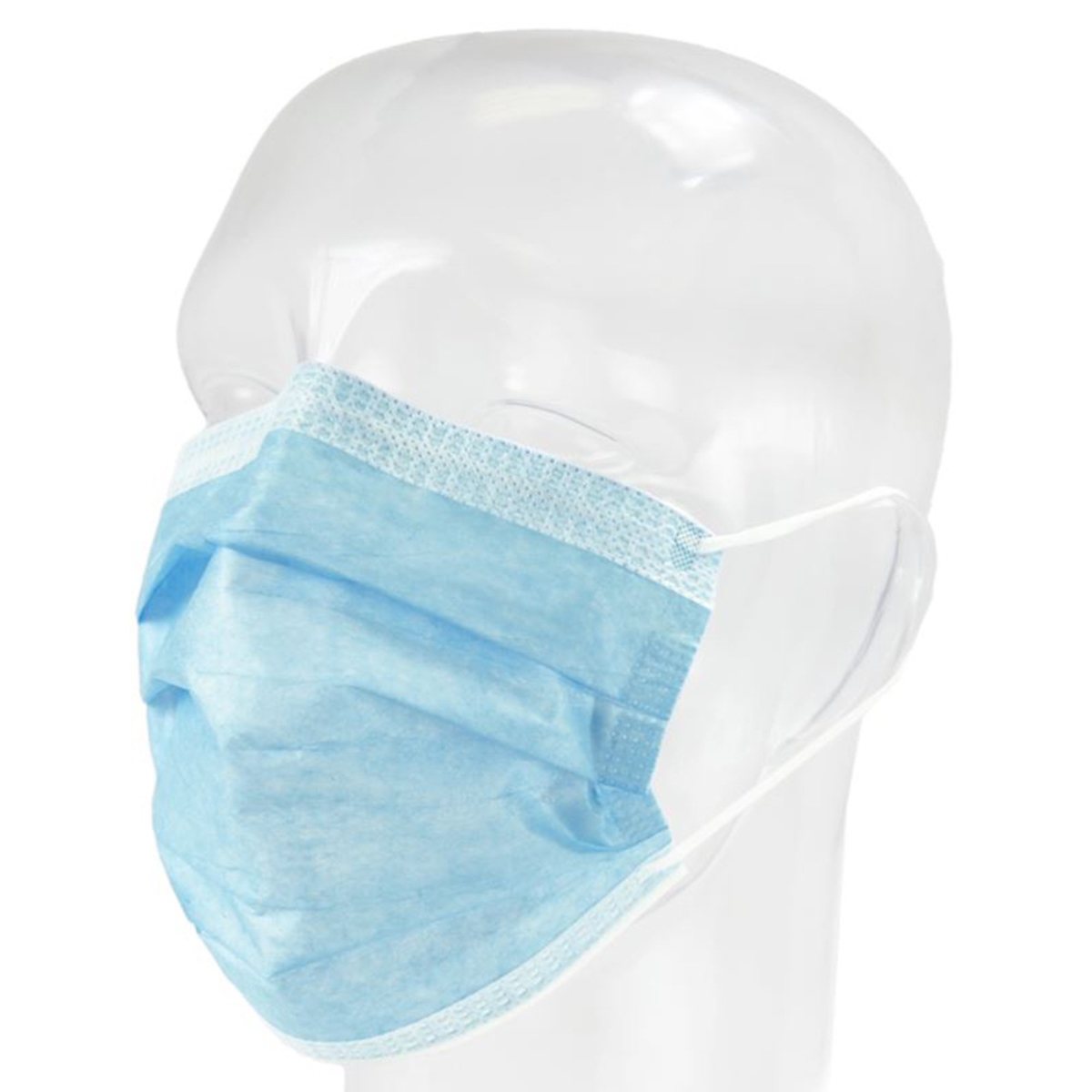 706261-CS 160 Anti-Fog Procedure Mask, Blue - Pack of 500 -  FluidGard, 706261_CS