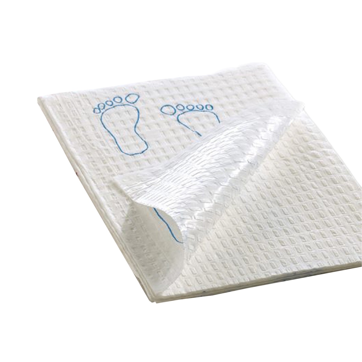Picture of Footprint 223333-CS 13.5 x 18 in. Blue & White Procedure Towel&#44; Pack of 500