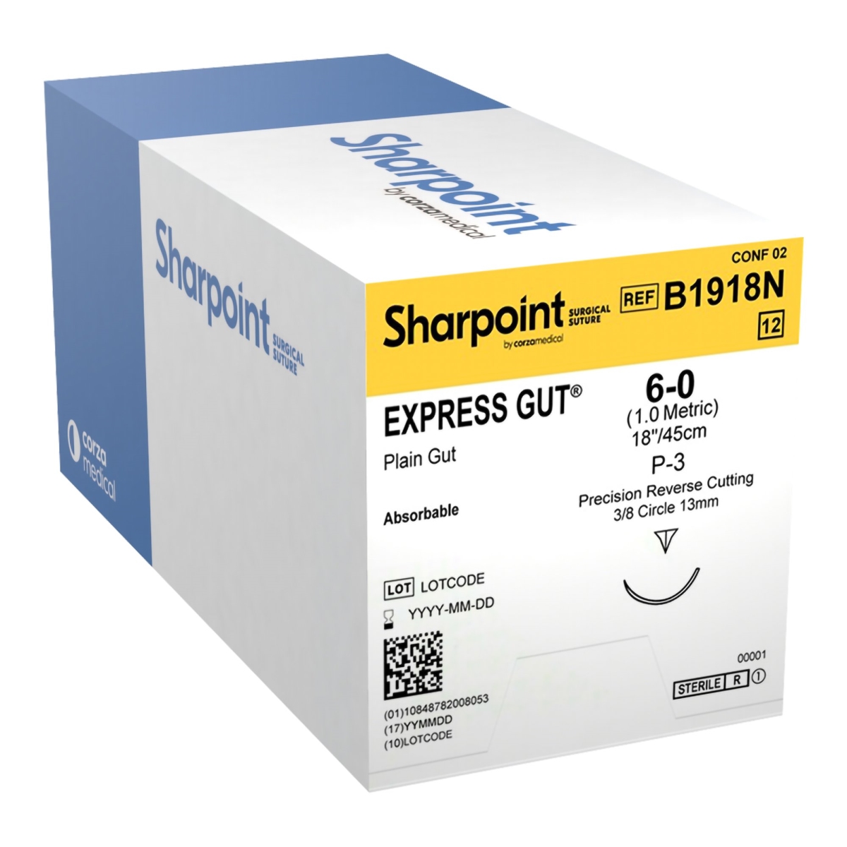 Picture of Surgical Specialties 1170267-BX 0.375 Circle Precision Reverse Cutting Needle&#44; Size 6 - Pack of 12