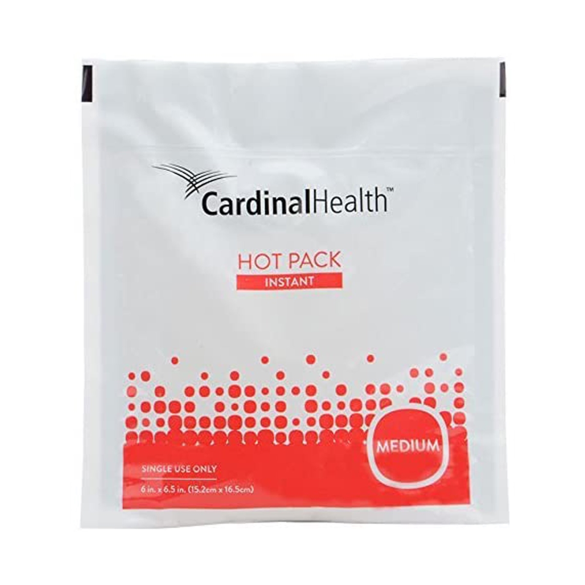 Picture of Cardinal Health 1135299-EA 6 x 6 in. General Purpose Medium Plastic & Sodium Thiosulfate Disposable Instant Hot Pack
