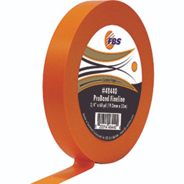 0.75 in. x 60 Yards ProBand Fineline Orange Tape