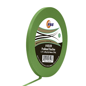 0.25 in. x 60 yards ProBand Green Fine Line Tape