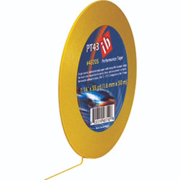FBS-48705 0.06 x 55 yards PT43 Performance Tape, Yellow