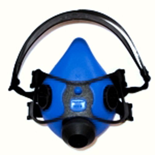 DNT-100-S-00 Silicone Rubber Comfort-Air Half Mask, Small