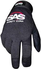 SAS-6655 MX Pro-Tool Mechanics Safety Gloves, Black - 2XL