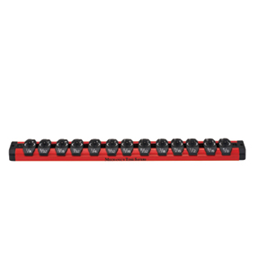 0.25 in. Lock-a-Socket SAE Drive - Red
