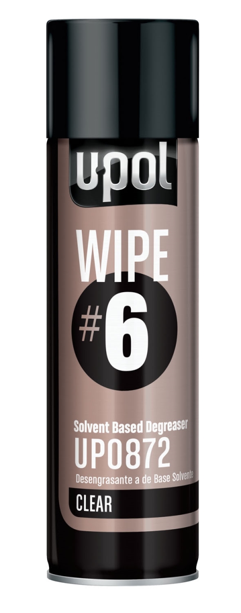 Picture of U-Pol Products UPL-UP0872 No.6 Wipe Solvent Based Clear Degreaser