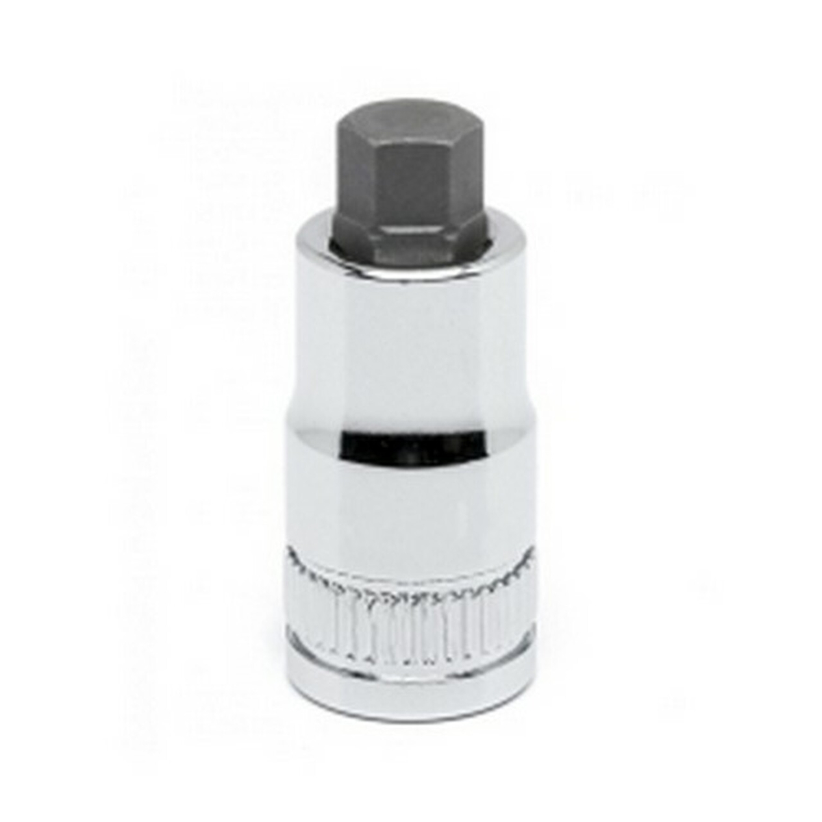 10 mm Metric Satin Hex Bit Socket - 14 in. Square Drive