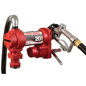 12V DC 20 GPM Pump with Hose & Manual Nozzle