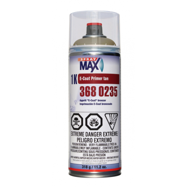 1K E-Coat Aerosol Primer Spray Paint, Light Green