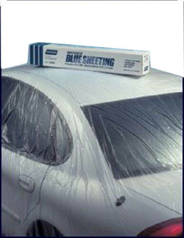 16 x 350 ft. Paintable Sheeting, Blue