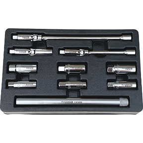 PLT-99610 10 Piece Master Spark Plug Socket Set