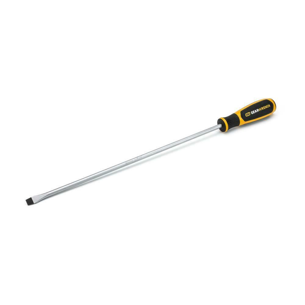 0.375 x 16 in. Slotted Dual Material Screwdriver