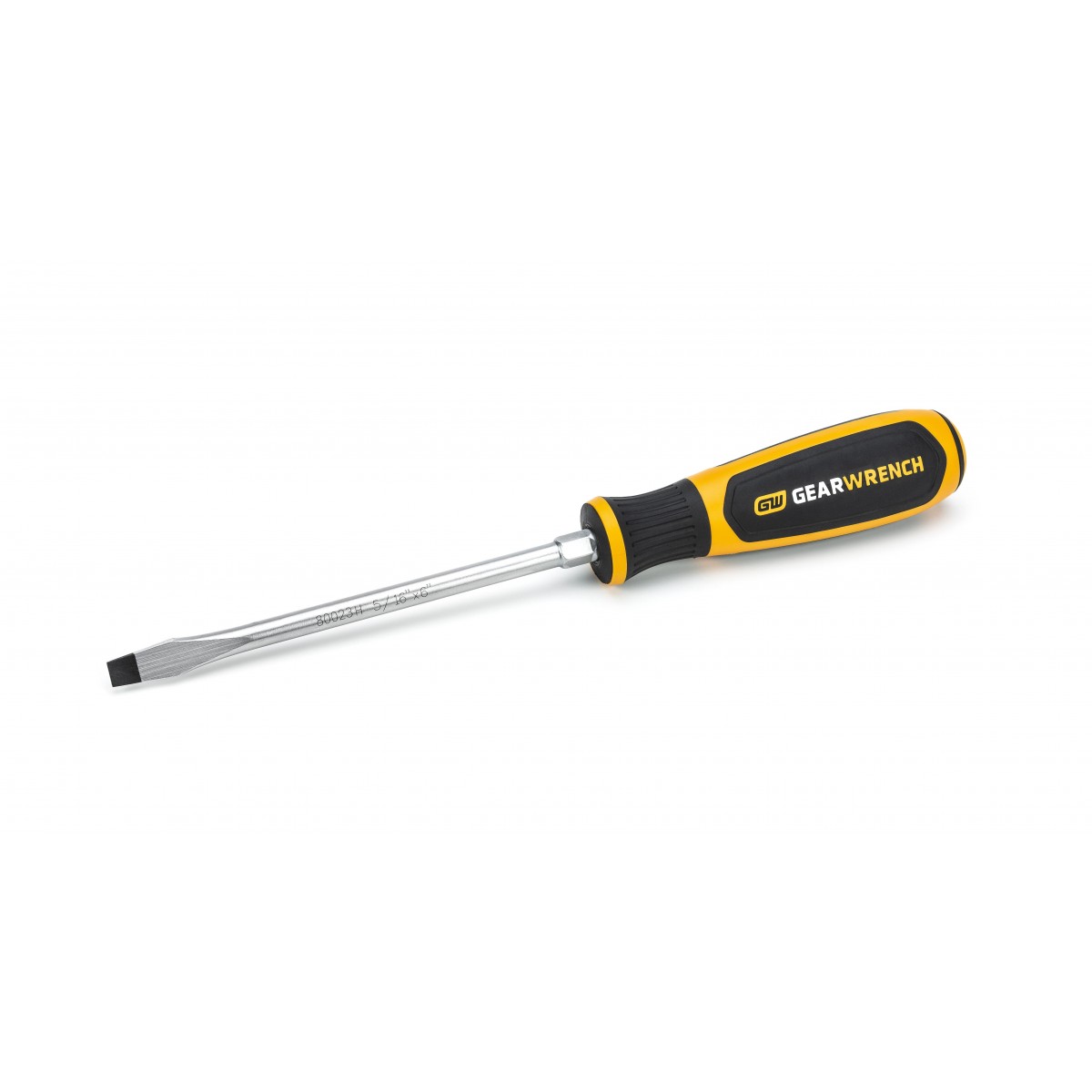 0.312 x 6 in. Dual Material Slotted Screwdriver