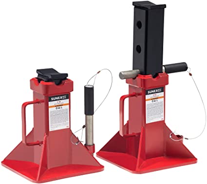 22 Ton Pin Type Jack Stands, Pack of 2