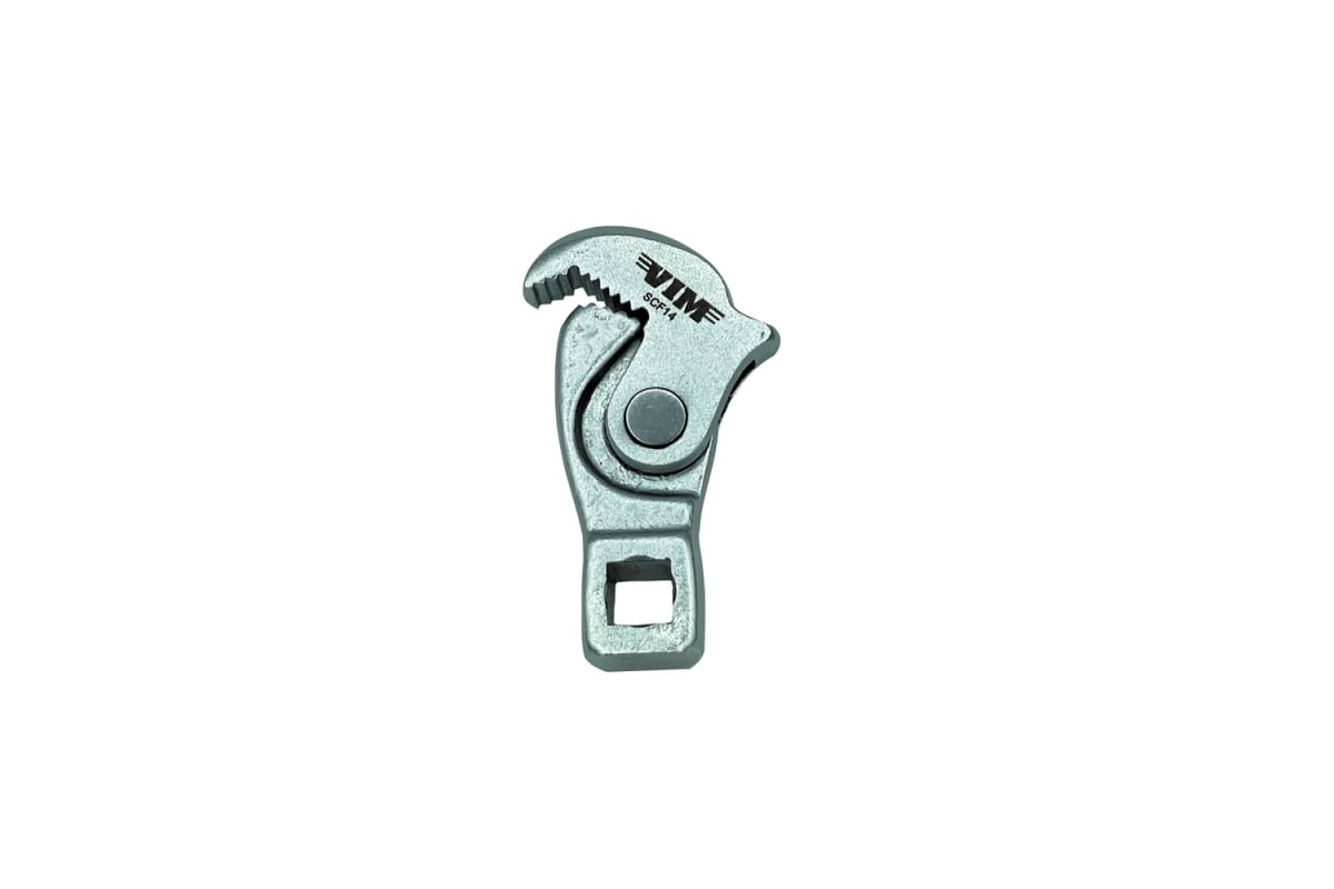 VIM-SCF14 0.25 in. Drive Spring-Loaded Crowfoot Wrench, Silver
