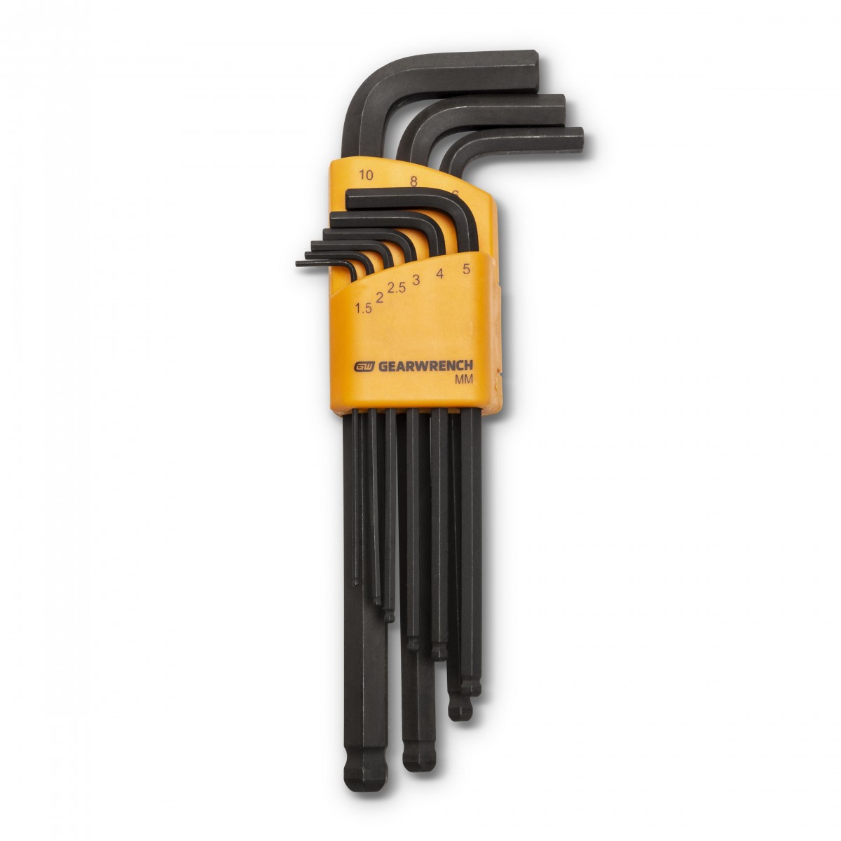 Picture of GearWrench KDT-83521 Metric Ball End Long Arm Hex Key Set - 9 Piece