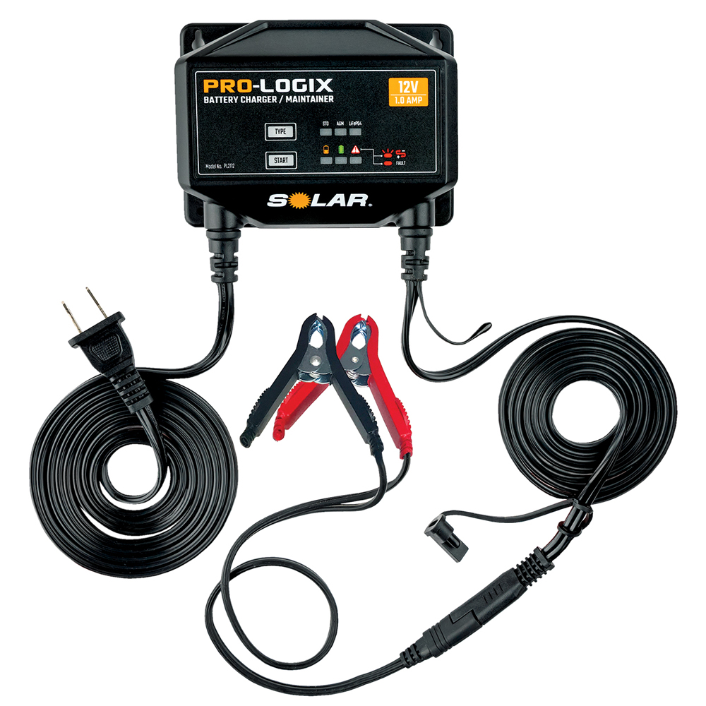 1.0A & 12V Intelligent Battery Charger & Maintainer