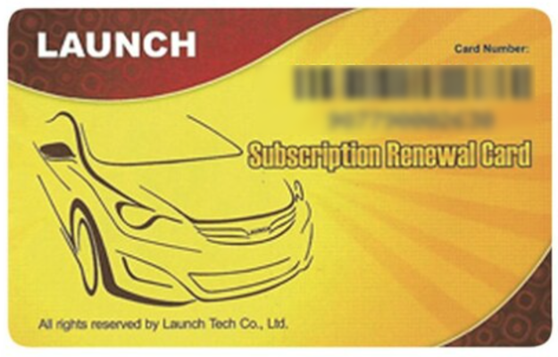 Picture of Launch Tech USA LAU-307010011 1 Year Software Update Subscription for All X431 Pro Scan Tools