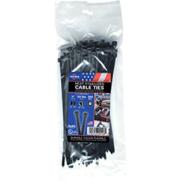 7 in. Heat Stablized Cable Ties