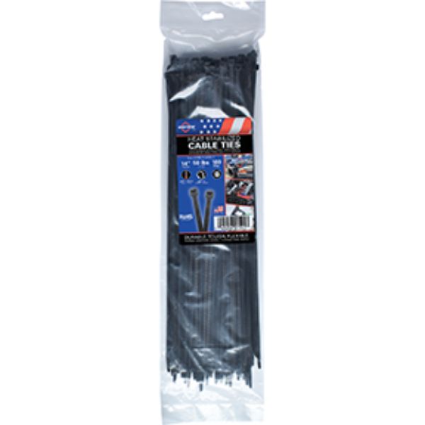 MAY-MB14-50HS-D Cable Ties, Black