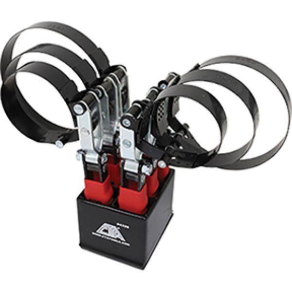 Oil Filter Wrench Kit with Stand - 6 Piece