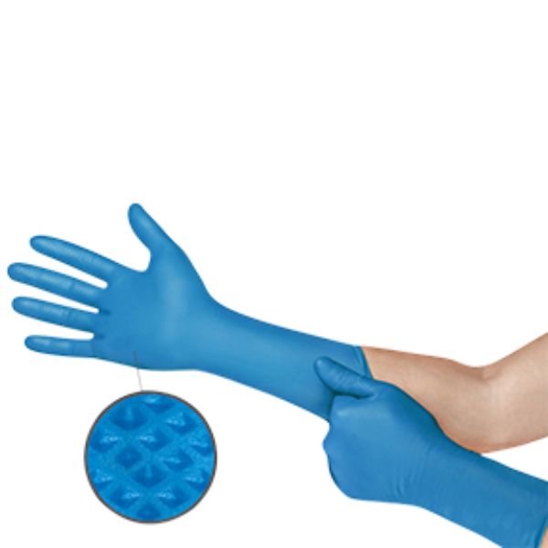 Nitrile Disposable Glove with Raised Grip - Medium
