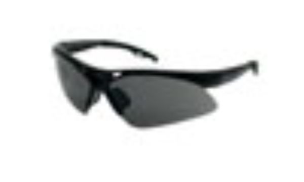 Black Frame Diamondbacks Safety Glasses with Gray Lens