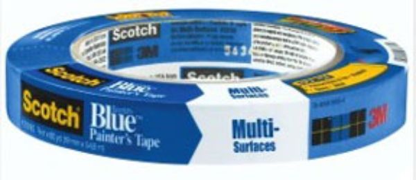 MMM-3680 0.75 ft. Painters Masking Tape, Blue