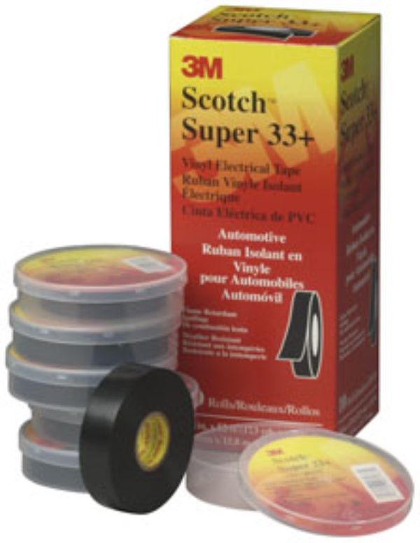 MMM-6133 0.75 x 52 in. Vinyl Super Electrical Tape