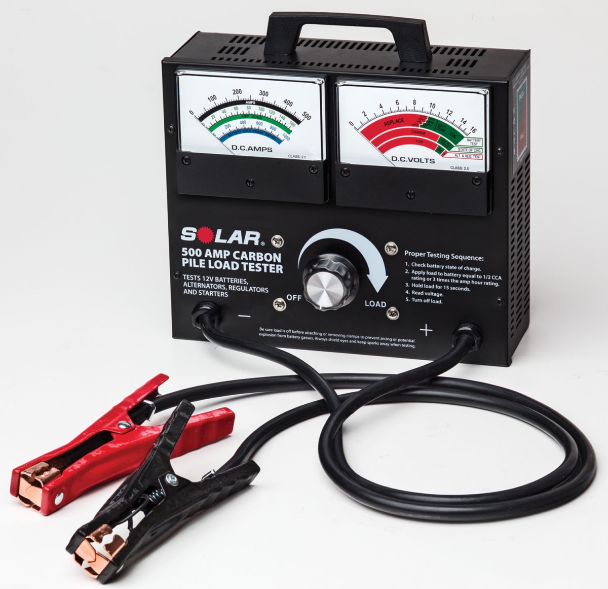 SOL-1874 500A Variable Load Carbon Pile Tester