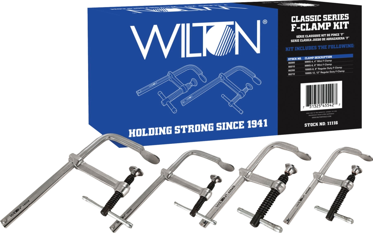 Picture of Wilton WIL-11116 Classic Series F-Clamp Kit