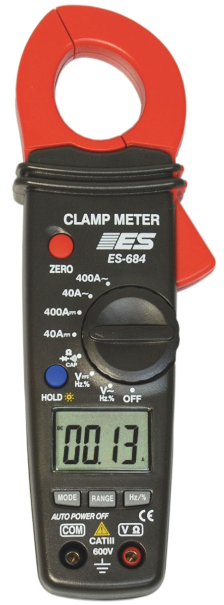 ESI-684 400A DC & AC Auto-Ranging Clamp Meter -  Electronic Specialties