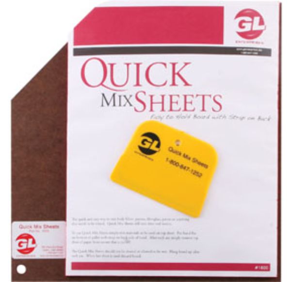 12 x 12 in. Mixing Boards with Disposable Sheets